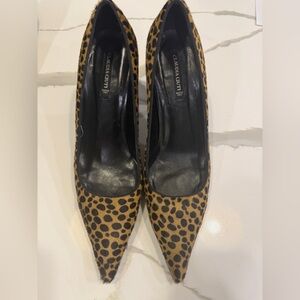 Leopard Print Loafers
